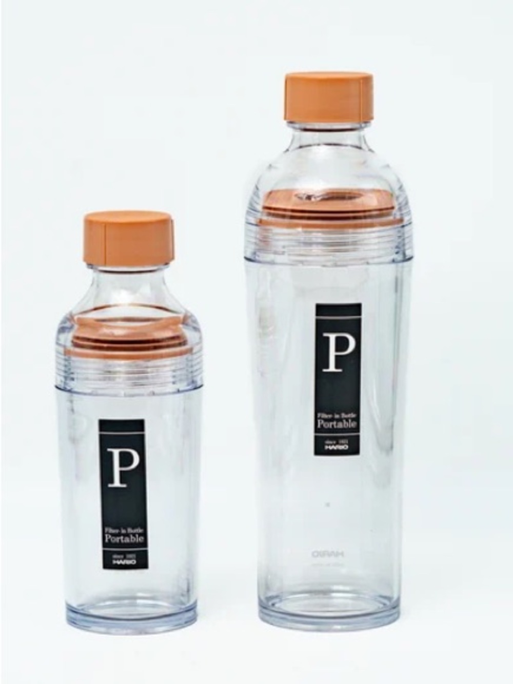 Hario Portable Cold Brew Bottle 400 ml pink salmon